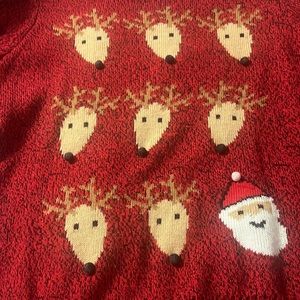 Karen Scott size large holiday sweater